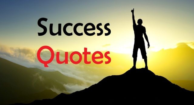 110 Best Success Quotes von erfolgreichen Menschen